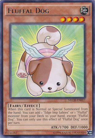 Fluffal Dog NECH EN017 Rare Unlimited Fluffal Dog NECH EN017 Rare Unlimited