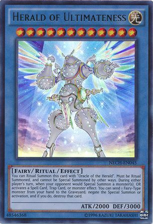 Herald of Ultimateness NECH EN045 Ultra Rare Unlimited Herald of Ultimateness NECH EN045 Ultra Rare Unlimited