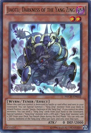 Jiaotu Darkness of the Yang Zing NECH EN032 Ultra Rare Unlimited The New Challengers NECH Unlimited Singles Jiaotu Darkness of the Yang Zing NECH EN032 Ultra Rare Unlimited The New Challengers NECH Unlimited Singles