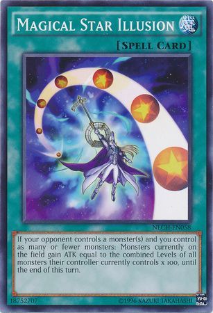 Magical Star Illusion NECH EN058 Common Unlimited The New Challengers NECH Unlimited Singles Magical Star Illusion NECH EN058 Common Unlimited The New Challengers NECH Unlimited Singles
