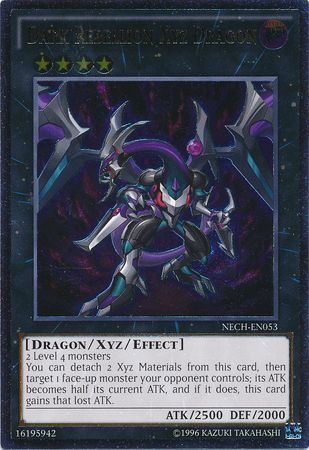 Ultimate Rare Dark Rebellion Xyz Dragon NECH EN053 Unlimited The New Challengers NECH Unlimited Singles Ultimate Rare Dark Rebellion Xyz Dragon NECH EN053 Unlimited The New Challengers NECH Unlimited Singles