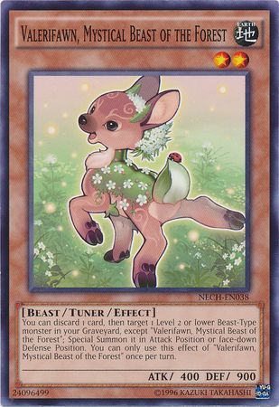 Valerifawn Mystical Beast of the Forest NECH EN038 Common Unlimited Valerifawn Mystical Beast of the Forest NECH EN038 Common Unlimited