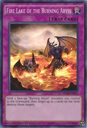 Fire Lake of the Burning Abyss NECH ENS12 Super Rare 1st Edition The New Challengers NECH 1st Edition Singles Fire Lake of the Burning Abyss NECH ENS12 Super Rare 1st Edition The New Challengers NECH 1st Edition Singles