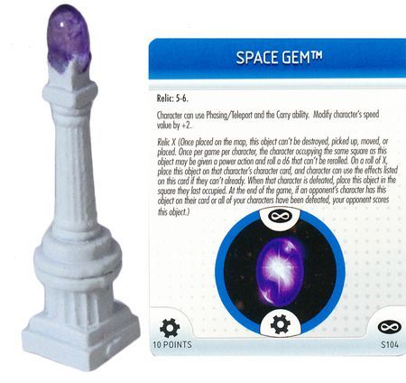 Space Gem S104 Infinity Gauntlet Marvel Heroclix Marvel Infinity Gauntlet Space Gem S104 Infinity Gauntlet Marvel Heroclix Marvel Infinity Gauntlet