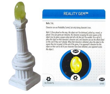 Reality Gem S105 Infinity Gauntlet Marvel Heroclix Marvel Infinity Gauntlet Reality Gem S105 Infinity Gauntlet Marvel Heroclix Marvel Infinity Gauntlet