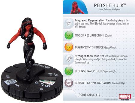 Red She Hulk 006 Fear Itself Marvel Heroclix Marvel Fear Itself Red She Hulk 006 Fear Itself Marvel Heroclix Marvel Fear Itself