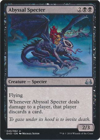 Abyssal Specter DVD Duel Decks Anthology Abyssal Specter DVD Duel Decks Anthology