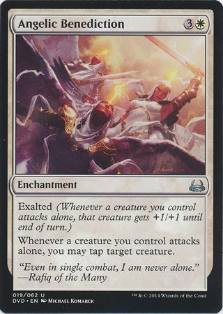 Angelic Benediction DVD Duel Decks Anthology Angelic Benediction DVD Duel Decks Anthology