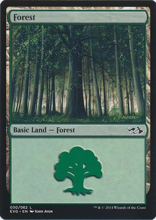 Forest 30 EVG Duel Decks Anthology Forest 30 EVG Duel Decks Anthology