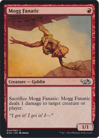 Mogg Fanatic EVG Duel Decks Anthology Mogg Fanatic EVG Duel Decks Anthology