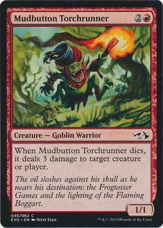 Mudbutton Torchrunner EVG Duel Decks Anthology Mudbutton Torchrunner EVG Duel Decks Anthology