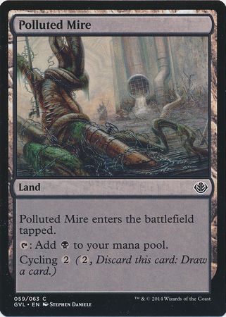 Polluted Mire GVL Duel Decks Anthology Polluted Mire GVL Duel Decks Anthology