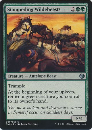 Stampeding Wildebeests GVL Stampeding Wildebeests GVL