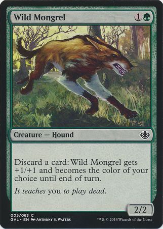 Wild Mongrel GVL Duel Decks Anthology Wild Mongrel GVL Duel Decks Anthology