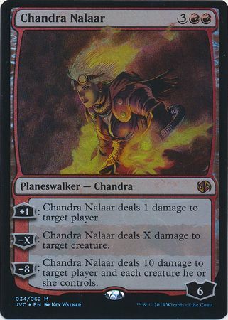 Chandra Nalaar Foil JVC Duel Decks Anthology Chandra Nalaar Foil JVC Duel Decks Anthology