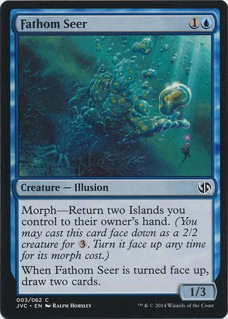 Fathom Seer JVC Duel Decks Anthology Fathom Seer JVC Duel Decks Anthology