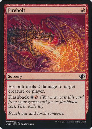 Firebolt JVC Duel Decks Anthology Firebolt JVC Duel Decks Anthology