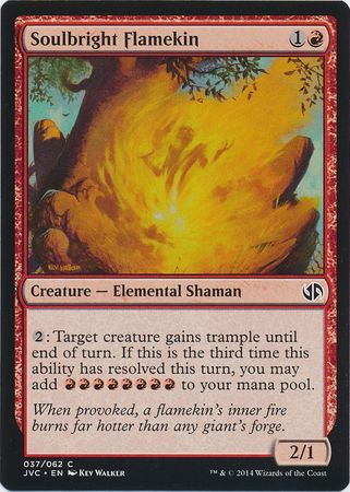 Soulbright Flamekin JVC Duel Decks Anthology Soulbright Flamekin JVC Duel Decks Anthology