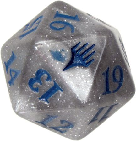 Duel Deck Anthology Planeswalker Dice Silver MTG Duel Deck Anthology Planeswalker Dice Silver MTG