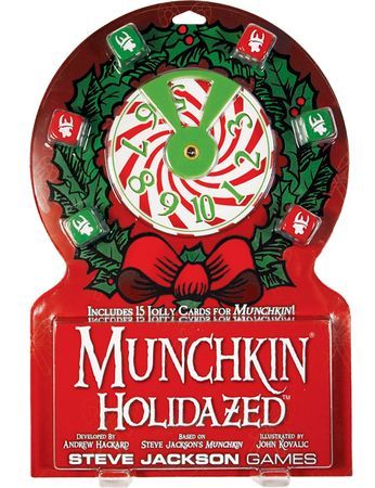 Munchkin Holidazed expansion Steve Jackson Games SJG4244 Board Games A Z Munchkin Holidazed expansion Steve Jackson Games SJG4244 Board Games A Z