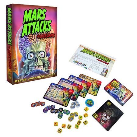 Mars Attacks The Dice Game Steve Jackson Games SJG131335 Board Games A Z Mars Attacks The Dice Game Steve Jackson Games SJG131335 Board Games A Z