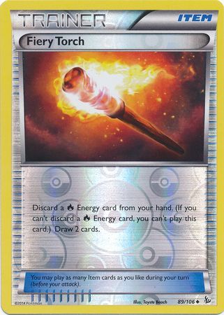 Fiery Torch 89 106 Uncommon Reverse Holo Fiery Torch 89 106 Uncommon Reverse Holo