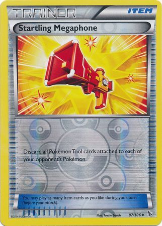 Startling Megaphone 97 106 Uncommon Reverse Holo XY Flashfire Reverse Holo Singles Startling Megaphone 97 106 Uncommon Reverse Holo XY Flashfire Reverse Holo Singles