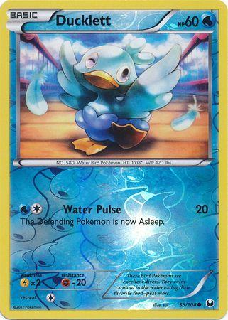 Ducklett 35 108 Common Reverse Holo Black White 5 Dark Explorers Reverse Holo Singles Ducklett 35 108 Common Reverse Holo Black White 5 Dark Explorers Reverse Holo Singles