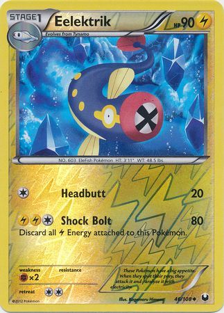 Eelektrik 46 108 Uncommon Reverse Holo Black White 5 Dark Explorers Reverse Holo Singles Eelektrik 46 108 Uncommon Reverse Holo Black White 5 Dark Explorers Reverse Holo Singles
