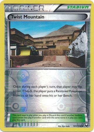 Twist Mountain 101 108 Uncommon Reverse Holo Twist Mountain 101 108 Uncommon Reverse Holo
