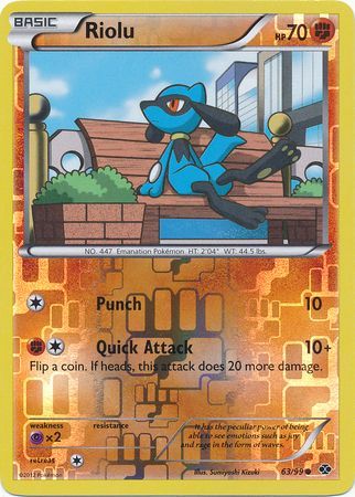 Riolu 63 99 Common Reverse Holo Black White 4 Next Destinies Reverse Holo Singles Riolu 63 99 Common Reverse Holo Black White 4 Next Destinies Reverse Holo Singles