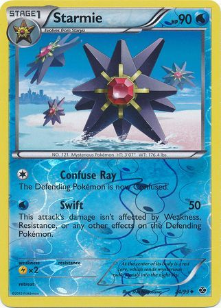 Starmie 24 99 Uncommon Reverse Holo Starmie 24 99 Uncommon Reverse Holo