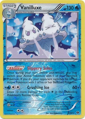 Vanilluxe 33 99 Holo Rare Reverse Holo Vanilluxe 33 99 Holo Rare Reverse Holo