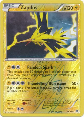 Zapdos 30/62 Fossil Set RARE Pokemon Card Non Holo