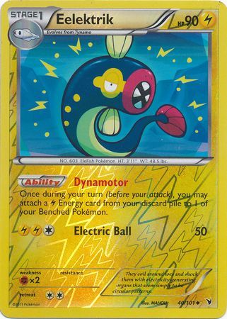 Eelektrik 40 101 Uncommon Reverse Holo Eelektrik 40 101 Uncommon Reverse Holo
