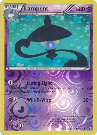 Lampent 59 101 Uncommon Reverse Holo Lampent 59 101 Uncommon Reverse Holo