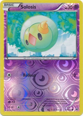 Solosis 50 101 Common Reverse Holo Solosis 50 101 Common Reverse Holo