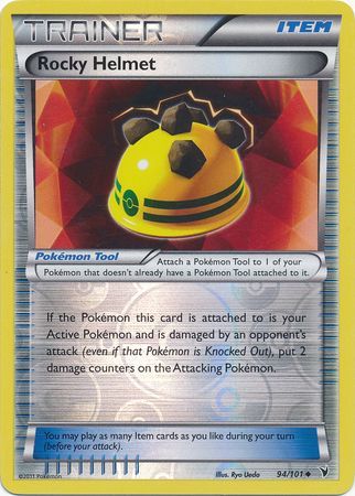 Rocky Helmet 94 101 Uncommon Reverse Holo Rocky Helmet 94 101 Uncommon Reverse Holo