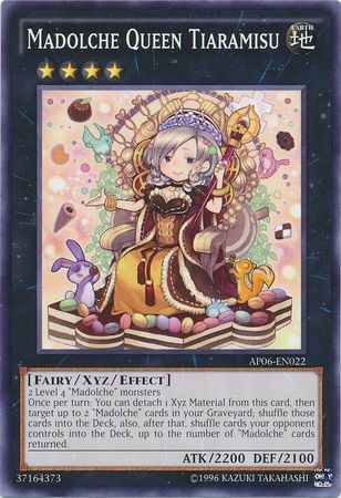 Madolche Queen Tiaramisu AP06 EN022 Common Astral Pack 6 AP06 Madolche Queen Tiaramisu AP06 EN022 Common Astral Pack 6 AP06