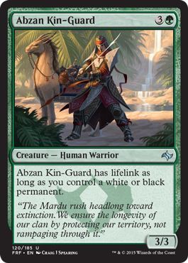 Abzan Kin Guard 120 185 Abzan Kin Guard 120 185