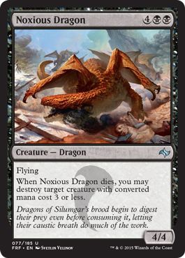 Noxious Dragon 077 185 Fate Reforged Singles Noxious Dragon 077 185 Fate Reforged Singles