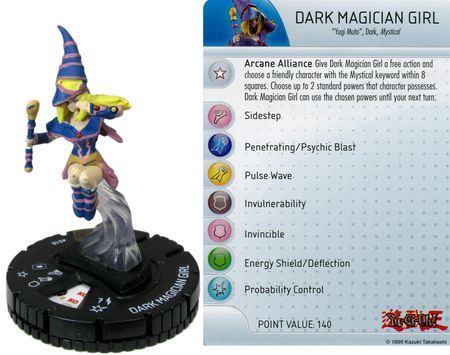 Dark Magician Girl 018 Yugioh Series Two Heroclix Dark Magician Girl 018 Yugioh Series Two Heroclix
