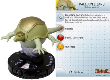 Balloon Lizard 002 Yugioh Series Two Heroclix Balloon Lizard 002 Yugioh Series Two Heroclix