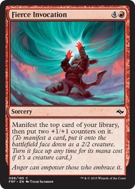 Fierce Invocation 98 185 Fate Reforged Singles Fierce Invocation 98 185 Fate Reforged Singles