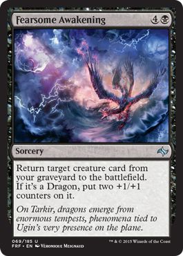Fearsome Awakening 069 185 Fate Reforged Singles Fearsome Awakening 069 185 Fate Reforged Singles