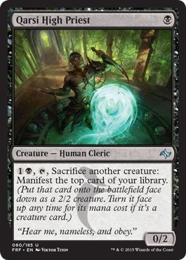 Qarsi High Priest 080 185 Fate Reforged Singles Qarsi High Priest 080 185 Fate Reforged Singles