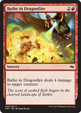 Bathe in Dragonfire 092 185 Fate Reforged Singles Bathe in Dragonfire 092 185 Fate Reforged Singles
