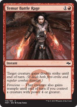 Temur Battle Rage 116 185 Temur Battle Rage 116 185