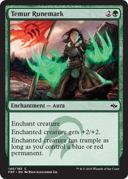 Temur Runemark 140 185 Fate Reforged Singles Temur Runemark 140 185 Fate Reforged Singles