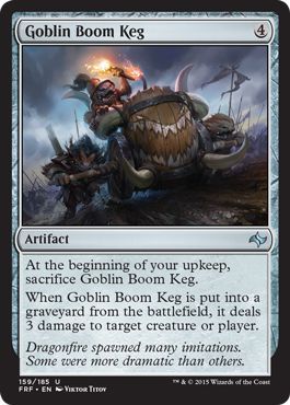 Goblin Boom Keg 159 185 Fate Reforged Singles Goblin Boom Keg 159 185 Fate Reforged Singles